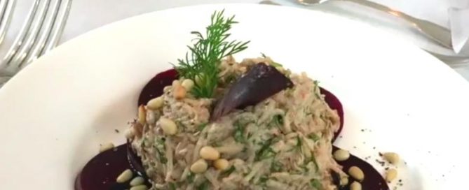 Rezept Rote Beete Carpaccio Topinambur Zedernnüsse